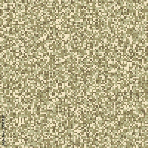 Military seamless camouflage pattern. Background is made up of randomly painted squares. EPS10 vector file