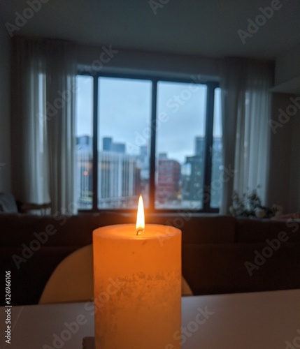 Candlelight at home