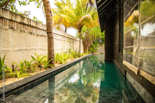 Beautiful beach resort in the Maldives