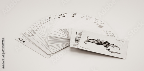 Cards with a joker, let's play and have fun