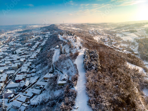 Fotografie winter mountain landscape