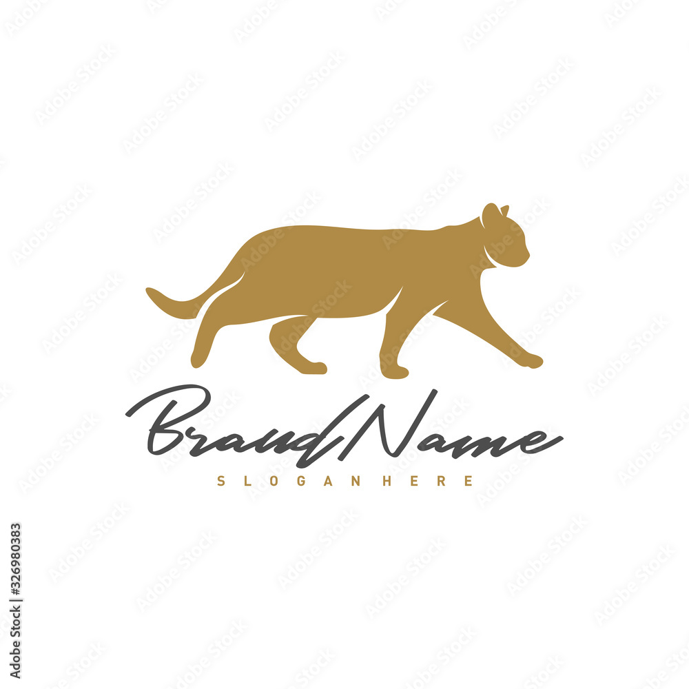 Cat logo vector design template, Silhouette Cat logo, Illustration Cat logo vector design template, Silhouette Cat logo, Illustration