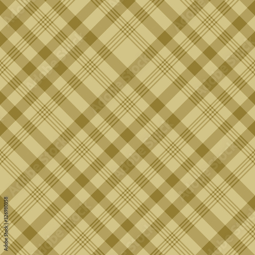 Seamless pattern in fine beige colors for plaid, fabric, textile, clothes, tablecloth and other things. Vector image. 2