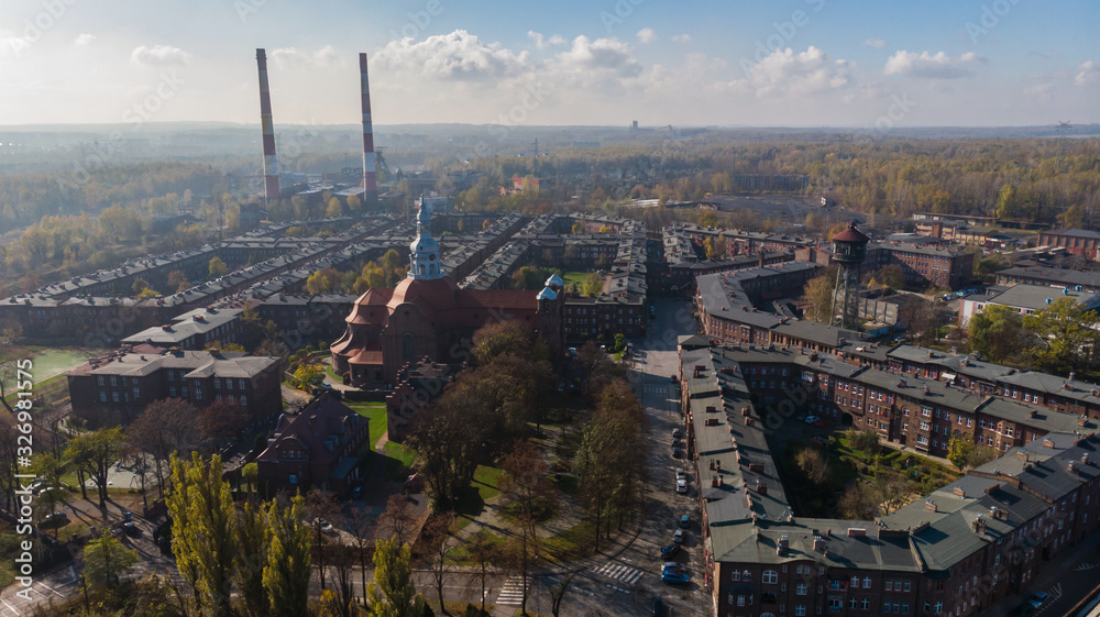 Zabytkowa dzielnica Śląska Nikiszowiec Polska