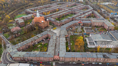 Zabytkowa dzielnica Śląska Nikiszowiec Polska photo