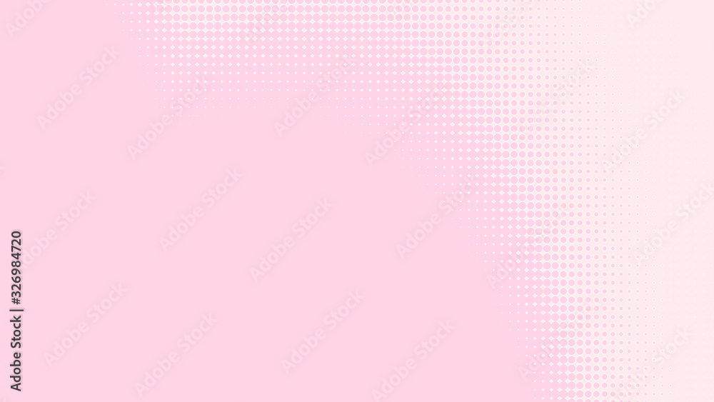 Dot pink white pattern gradient texture background. Abstract pop art halftone and retro style. Dot pink white pattern gradient texture background. Abstract pop art halftone and retro style.