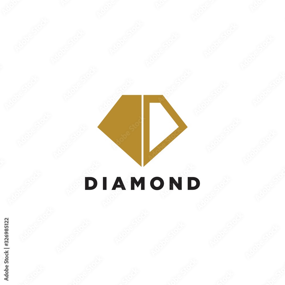 Diamond Logo Simple and Minimalist Diamond Logo Simple and Minimalist
