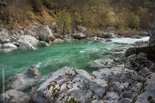 An der Soca, Slowenien