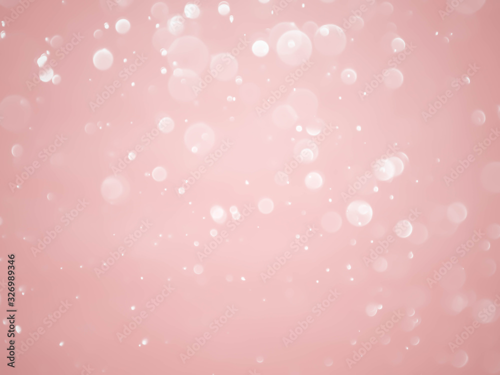 Abstract Pink bokeh defocus blur background.