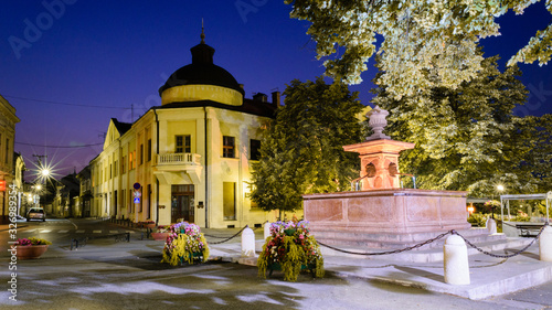 Fountain in down town of Sremski Karlovci