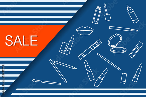 Cosmetics, makeup Sale Shopping Purchase Discount