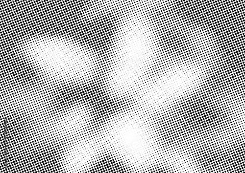 Abstract halftone dotted background. Futuristic grunge pattern, dot and circles. Vector modern optical pop art texture for posters, sites, business cards, cover, postcards, labels, stickers layout.