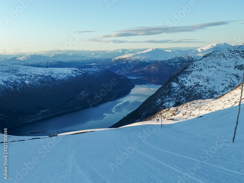 Mount Hoven, Norway photo