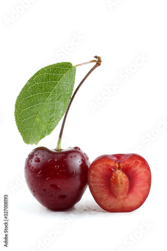 Cherry with a half