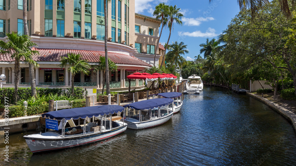 The Fort Lauderdale Marina in Florida