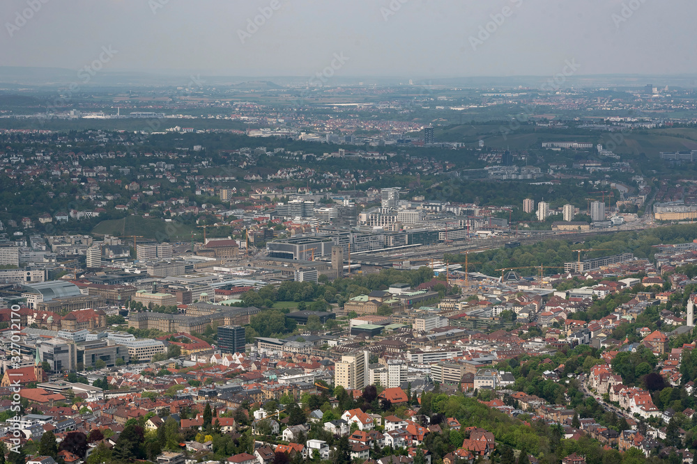 Blick über Stuttgart