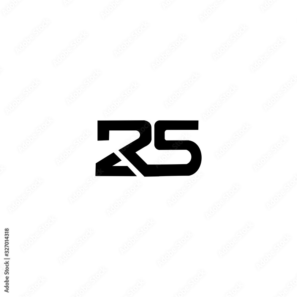 RS R S Letter Logo Design Vector RS R S Letter Logo Design Vector