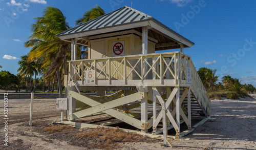 The Key Biscayne lifeguard tower in Florida © PIKSL