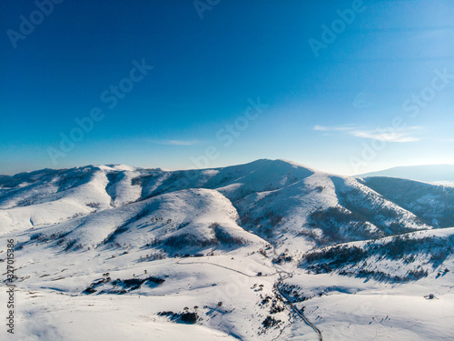 mountains in winter © Djordje