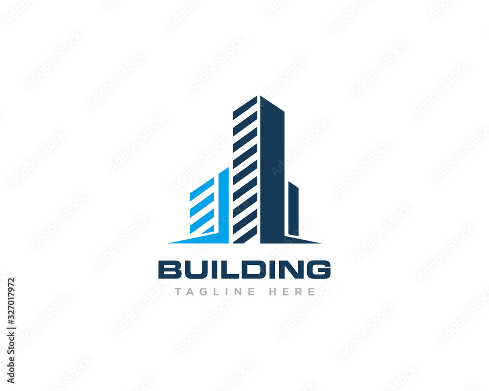 Building Construction Logo Design Vector