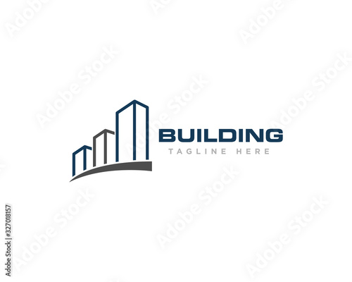 Building Construction Logo Design Vector