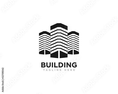 Building Construction Logo Design Vector