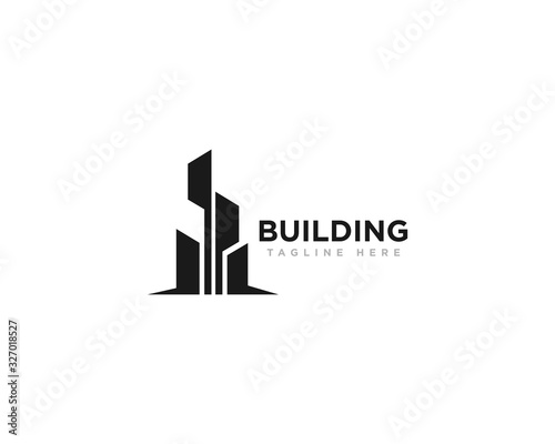 Building Construction Logo Design Vector