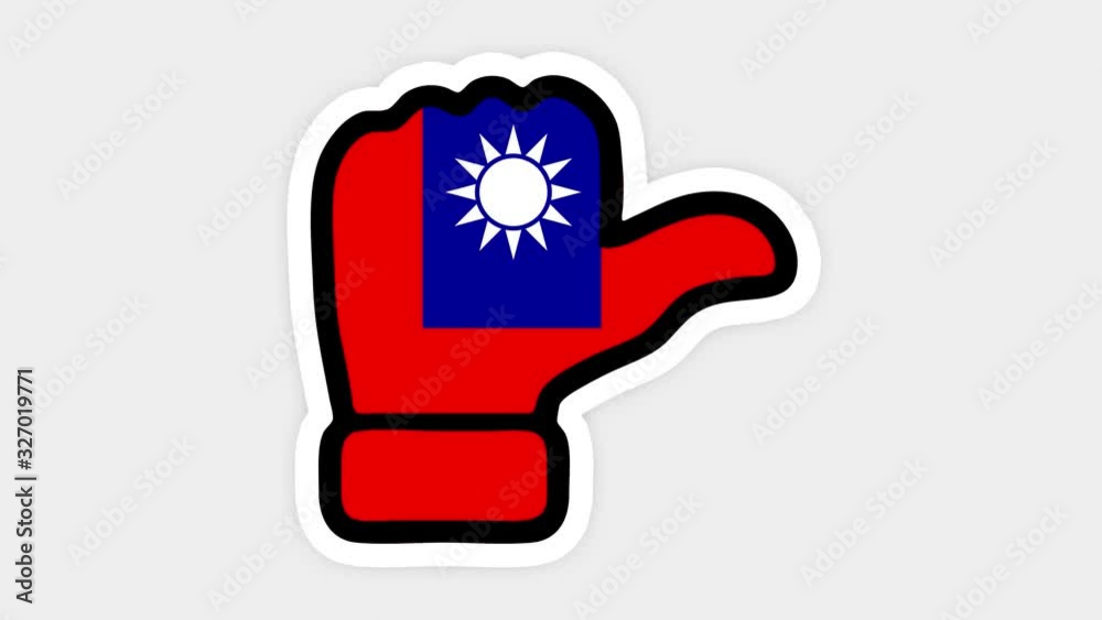 vertical screen, Vertical format. Drawing, animation is in form of like, heart, chat, thumb up with the image of Taiwan flag . White background vertical screen, Vertical format. Drawing, animation is in form of like, heart, chat, thumb up with the image of Taiwan flag . White background