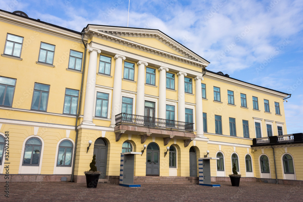Helsinki, Finland. The President's Palace (Presidentinlinna)