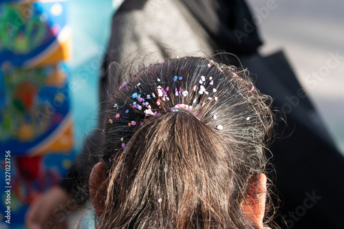 carnival confetti corianders photo