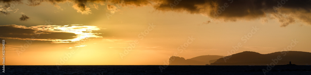 Fototapeta premium Sardegna Alghero tramonto 