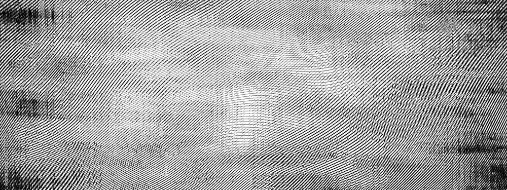 Εκτύπωση καμβά Halftone engraving grunge line art.
