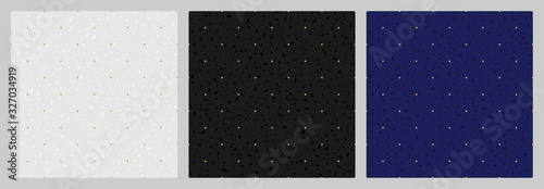 Gold polka dot pattern. Abstract elegant background.