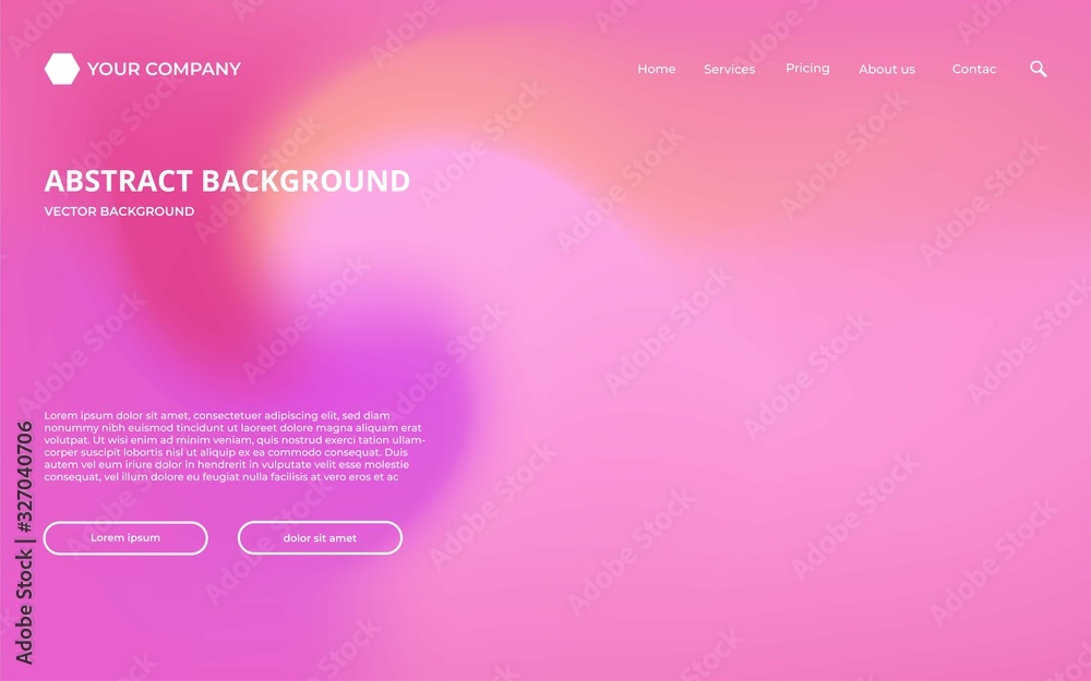 modern abstract colorful vector background,landing page template.