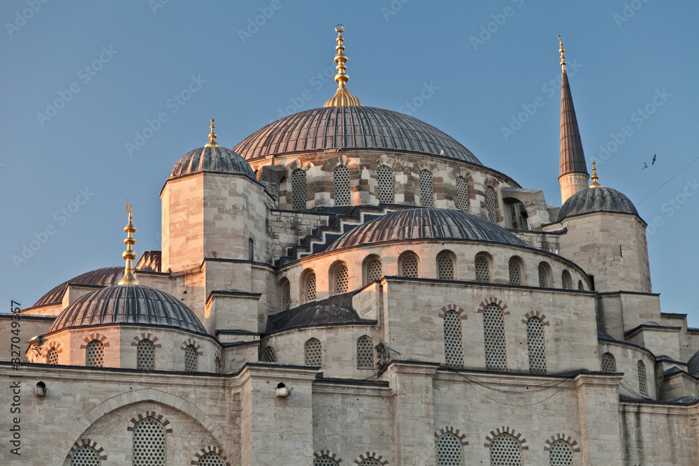 View of sultanahmet Mosque, Blue Mosque. Istanbul