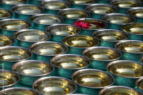 Buddhist water offering 