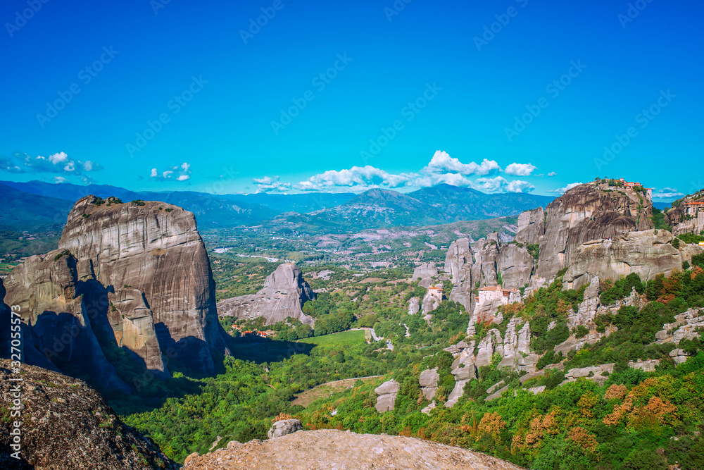 Landscape of Corfu mountains with greenery. Landscape of Corfu mountains with greenery.