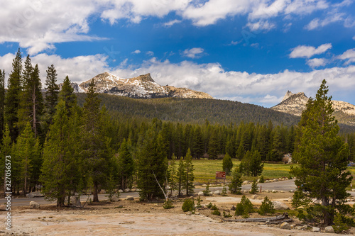 View of the Lembert Dome, California, USA. photo