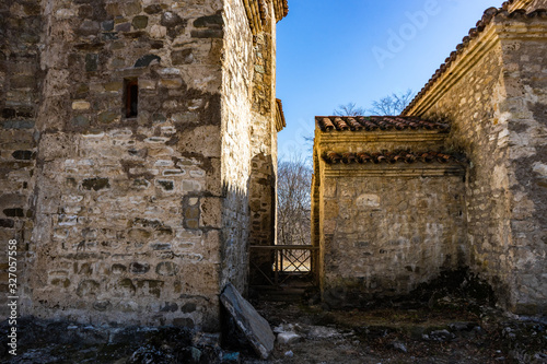 Famous georgian landmark Dzveli or Old Shuamta photo