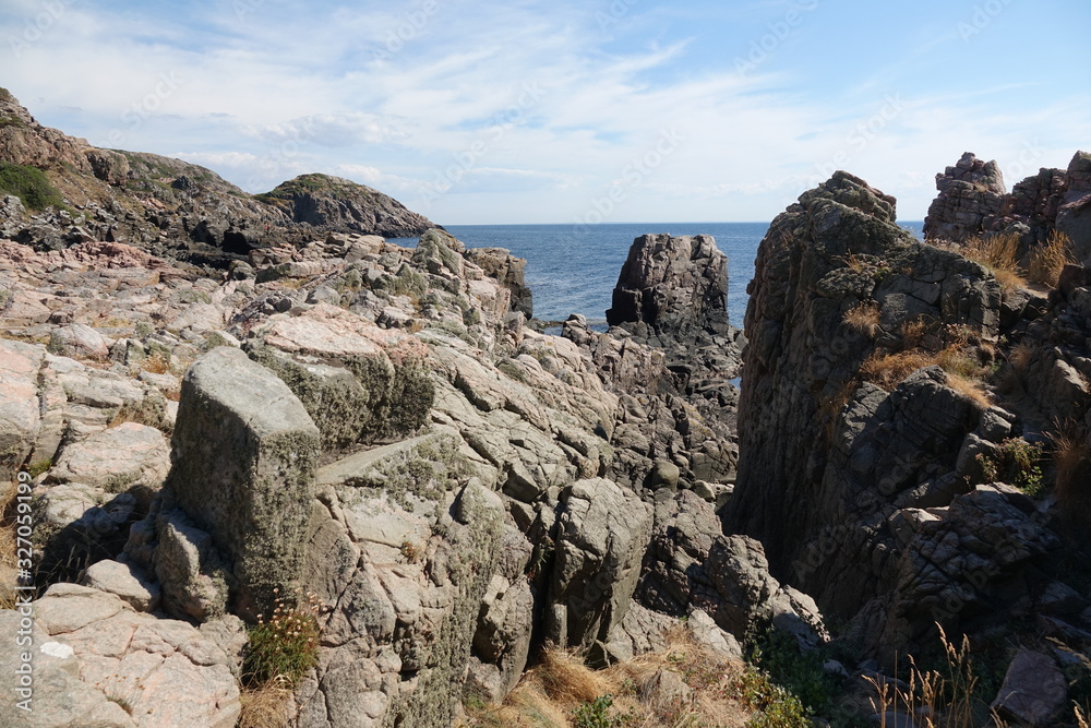 Küste am Kullaberg in Schweden Küste am Kullaberg in Schweden