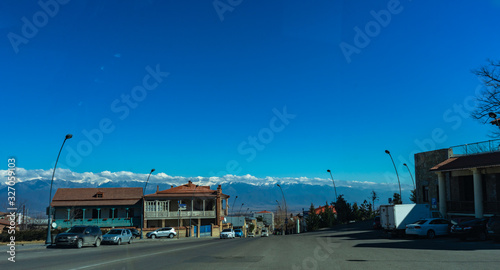 Old part of Telavi, capital of Kakheti