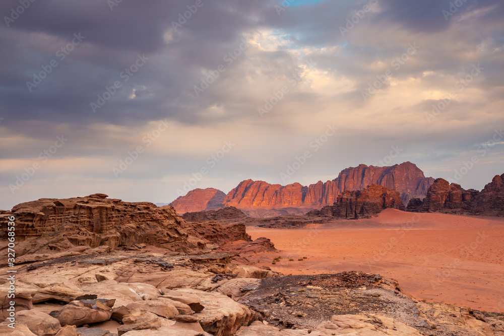 Wadi Rum Desert in Jordan