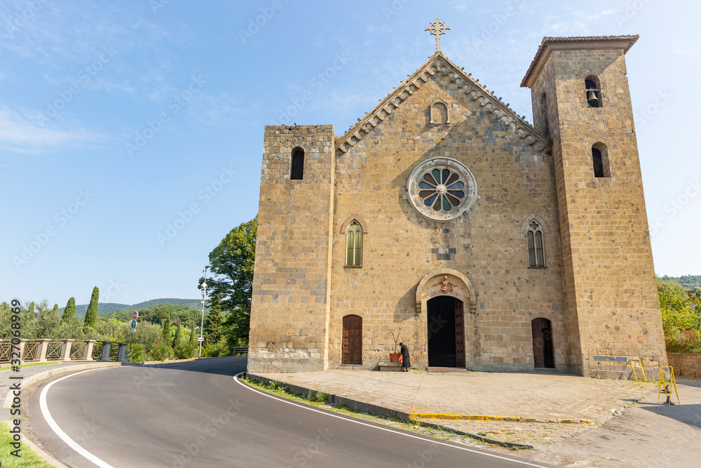 San Salvatore church in Bolsena, province of Viterbo, Lazio, Italy