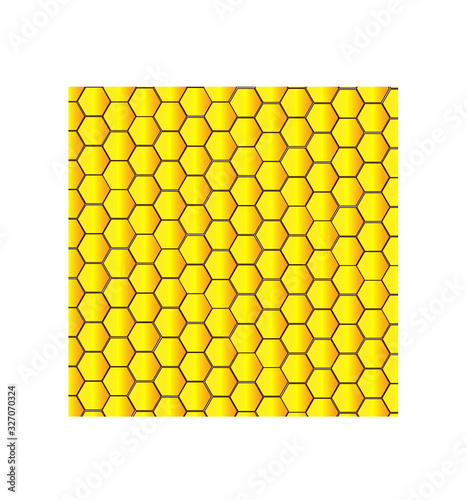 Hundreds of background textures. Vector hexagon pattern.