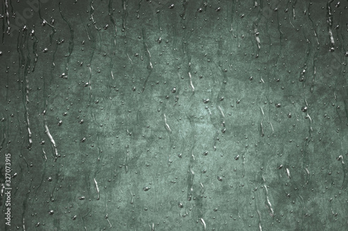rain drops on a glass background