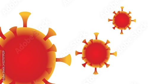 Corona virus in China. people white medical face mask. Concept of coronavirus quarantine. vector ilustration