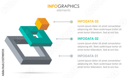 Vector infographic template