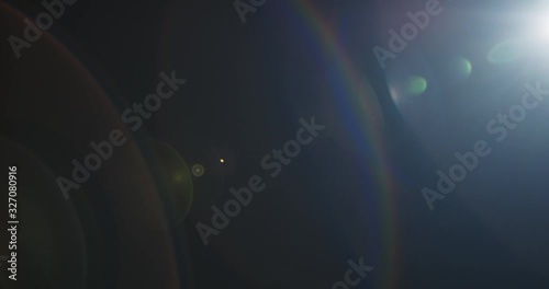 Light Leak Cine Lens 24mm Lens Flares for Film and Movie. Bright Lens Flare flashes for Transitions, Titles. Light Pulses and Glows.