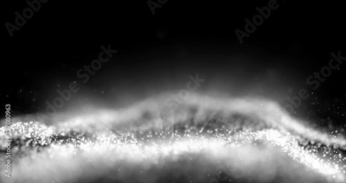 4K Particle Animation Background	