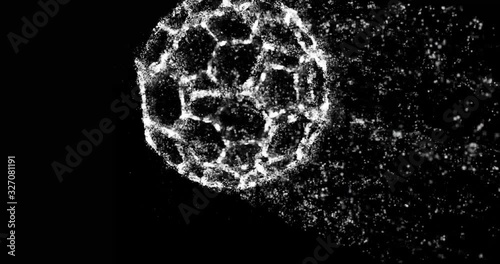 4K Particle Animation Background	